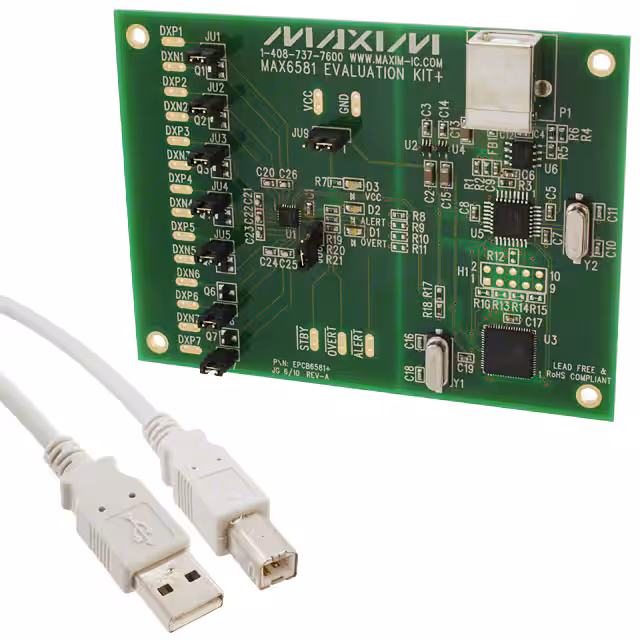 MAX6581EVKIT+ Analog Devices Inc./Maxim Integrated  Cartes d'évaluation - Capteurs